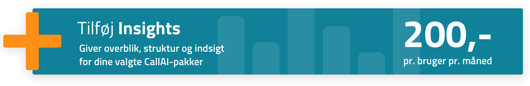 Prispakke for CallAI Insights