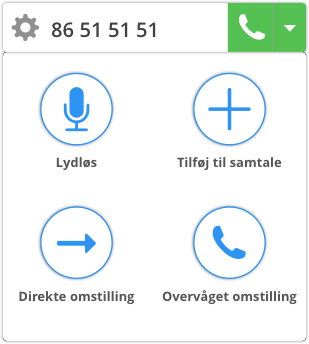 Opkaldsfunktioner